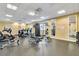 Fitness center featuring cardio and strength training equipment at 2856 Oakwater Dr # 2856, Kissimmee, FL 34747