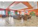 Bright and airy community room perfect for gatherings at 2856 Oakwater Dr # 2856, Kissimmee, FL 34747
