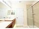 Bathroom with a double vanity and walk-in shower at 2856 Oakwater Dr # 2856, Kissimmee, FL 34747