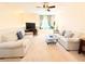 Open living area with two sofas, a TV, and a window seat at 2856 Oakwater Dr # 2856, Kissimmee, FL 34747