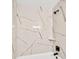 Clean shower with marble tile and black matte fixtures at 3618 Wellington Ln, Bartow, FL 33830