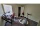 Bedroom with workspace setup and ample closet space at 4400 Thornbriar Ln # 201, Orlando, FL 32822