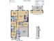 Two-story house floor plan with four bedrooms and two bathrooms at 6817 Serpent Hawk Lane St, Howey In The Hills, FL 34737