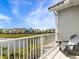 Balcony overlooking the water with neighborhood views at 8020 Shaker St, Kissimmee, FL 34747