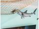 Shark and crab decorations above TV in game room at 8020 Shaker St, Kissimmee, FL 34747