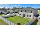 Fenced backyard offering ample green space at 2056 Marabou Dr, Davenport, FL 33896