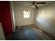 Bedroom with damaged flooring and walls at 3814 Ne 5Th St, Ocala, FL 34470