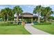 Community park with gazebo and picnic tables at 9849 Lost Creek Dr, Winter Garden, FL 34787