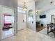 Spacious entryway leading to living and dining areas at 1725 Singing Palm Dr, Apopka, FL 32712