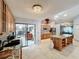 Spacious kitchen with granite countertops and large island at 1725 Singing Palm Dr, Apopka, FL 32712