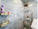 Updated shower with modern fixtures and stylish tile at 1725 Singing Palm Dr, Apopka, FL 32712