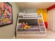 Mickey Mouse themed bedroom with bunk beds at 7400 Oakmoss Loop, Davenport, FL 33837