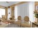 Comfortable waiting area featuring three elegant armchairs at 7440 Aloma Ave, Winter Park, FL 32792
