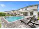 Enjoy this refreshing pool and spa with plenty of room for relaxation at 7766 Westland Dr, Kissimmee, FL 34747