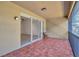 Relaxing screened balcony with access from the living room at 2847 Metro Sevilla Dr # 105, Orlando, FL 32835