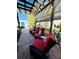 Relaxing patio with seating area at 2025 St George Dr, Davenport, FL 33837