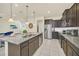 Spacious kitchen featuring granite island and stainless steel appliances at 2468 Dubai St, Kissimmee, FL 34747