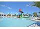 water park with slides and sprinklers at 2468 Dubai St, Kissimmee, FL 34747