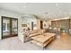Spacious Gathering room with a comfortable sectional sofa and access to the outdoors at 2550 Venetian Way, Winter Park, FL 32789