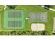 Tennis and basketball courts with sand volleyball at 2714 Portchester Ct, Kissimmee, FL 34744