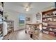 Craft/ sewing room with ample storage, work table, and natural light at 5125 Formby Dr, Orlando, FL 32812