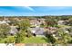 Wide aerial view of the house and neighborhood at 5125 Formby Dr, Orlando, FL 32812