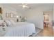 Main bedroom with a view into the dining room at 5125 Formby Dr, Orlando, FL 32812