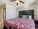 Cozy bedroom with a unique theme and full-size bed at 617 Jasmine Ln, Davenport, FL 33897