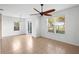 Light-filled dining room, tile floors, and sliding glass doors at 6402 S Goldenrod Rd # 1B, Orlando, FL 32822