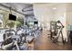 Well-equipped fitness center with various cardio and strength training machines at 155 S Court Ave # 2609, Orlando, FL 32801