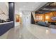 Modern lobby with coffee bar and comfortable seating area at 155 S Court Ave # 2609, Orlando, FL 32801