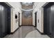 Modern building lobby with elevators and stylish decor at 155 S Court Ave # 2609, Orlando, FL 32801