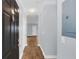 Bright entryway with hardwood floors and neutral walls leading to living areas at 204 E South St # 1055, Orlando, FL 32801