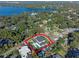 Luxury home with pool and landscaped yard, lake view at 1948 Rowena Ave, Orlando, FL 32803