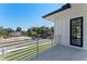 Private balcony overlooking quiet residential street at 1948 Rowena Ave, Orlando, FL 32803