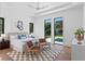 Spacious main bedroom with pool view and sitting area at 1948 Rowena Ave, Orlando, FL 32803