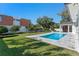 Clean lines and expansive backyard with a refreshing pool at 1948 Rowena Ave, Orlando, FL 32803