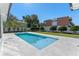 Private backyard oasis featuring a sparkling pool and patio at 1948 Rowena Ave, Orlando, FL 32803