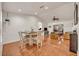 Bright dining area with a square table and four chairs at 2460 Oak Mill Dr, Kissimmee, FL 34744