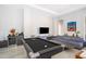 Game room with a pool table and comfortable seating at 15144 Pendio Dr, Montverde, FL 34756