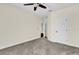 Bright bedroom with ceiling fan and neutral decor at 19206 Robertson St, Orlando, FL 32833