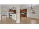 Spacious kitchen with island, stainless steel appliances, and ample cabinetry at 19206 Robertson St, Orlando, FL 32833