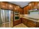 Modern kitchen with stainless steel appliances and double ovens at 3006 Seaview Castle Dr, Kissimmee, FL 34746