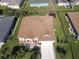 Aerial view of single-Gathering house, showcasing roofline and yard at 552 Eagle Ct, Poinciana, FL 34759