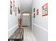 Inviting entryway with tile flooring and decorative wall accents at 552 Eagle Ct, Poinciana, FL 34759