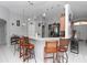 Spacious kitchen with a large island and breakfast bar at 552 Eagle Ct, Poinciana, FL 34759