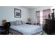 Comfortable bedroom with a double bed and ample closet space at 6639 Canterlea Dr, Orlando, FL 32818