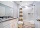 Bathroom with bathtub and shower combo at 8956 Hilton Ridge Ave, Kissimmee, FL 34747
