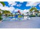 Enjoy this resort-style pool with a water playground at 8956 Hilton Ridge Ave, Kissimmee, FL 34747