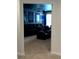 Home theater room with comfortable seating and a projector at 8956 Hilton Ridge Ave, Kissimmee, FL 34747